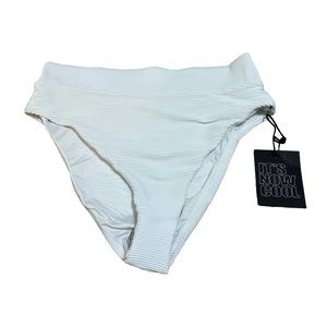 It’s Now Cool The Frame High Rise Bikini Bottoms—L